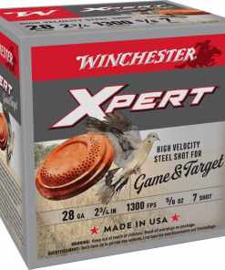 Winchester Xpert Steel Shotshells 28 ga 2-3/4" 5/8 oz 1300 fps #7 25/ct