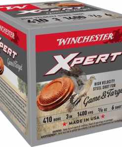 Winchester Xpert Steel Shotshells .410 ga 3" 3/8 oz 1400 fps #6 25/ct