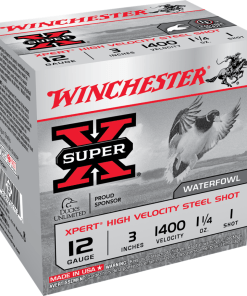 Winchester Xpert High-Velocity Steel Shotshells 12 ga 3" 1-1/4 oz 1400 fps #1 25/ct
