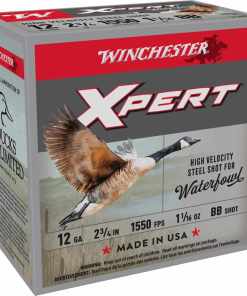 Winchester Xpert High Velocity Steel Shotshells 12 ga 2-3/4" 1-1/16 oz 1550 fps #BB 25/ct