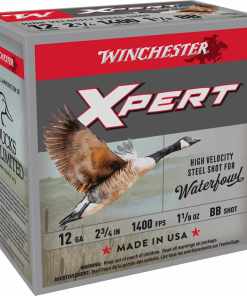Winchester Xpert High-Velocity Steel Shotshells 12 ga 2-3/4" 1-1/8 oz 1400 fps #BB 25/ct