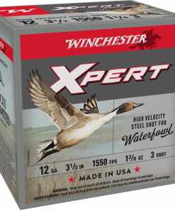 Winchester Xpert High Velocity Steel Shotshells 12 ga 3-1/2" 1-3/8 oz 1550 fps #3 25/ct