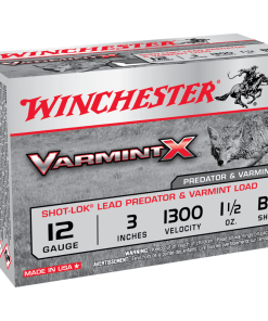 Winchester Varmint X Shot-Lok Shotshells 12 ga 3" 1-1/2 oz 1300 fps BB 10/ct