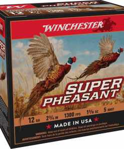 Winchester Super-X Super Pheasant Shotshells 12 ga 2-3/4" 1-3/8 oz 1300 fps #5 25/ct