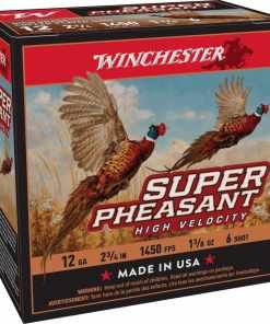 Winchester Super-X Super Pheasant Shotshells 12 ga 2-3/4" 1-3/8 oz 1450 fps #6 25/ct