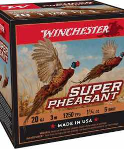 Winchester Super-X Super Pheasant Shotshells 20 ga 3" 1-1/4 oz 1250 fps #5 25/ct