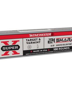 Winchester Game & Target Rimfire Ammunition 21 Sharp 34gr JHP 1500fps 100/ct