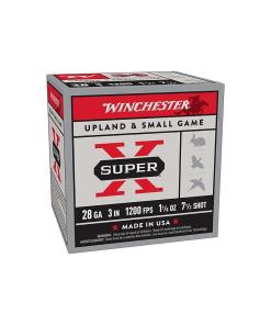 Winchester Super X Shotshell 28ga 3" 1-1/8 oz 1200fps #7.5 25/ct