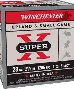 Winchester Super-X Game Shotshells 28 ga 2-3/4" 1 oz 1205 fps #5 25/ct