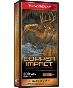 Winchester Copper Impact Rifle Ammunition 300 WSM 150 gr. BT 3200 fps 20/ct
