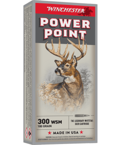 Winchester Super-X Power Point Rifle Ammunition .300 WSM 180 gr. PSP 2970 fps 20/ct
