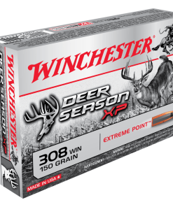 Winchester Deer Season XP Rifle Ammunition 308 Win 150 gr. PT 2820 fps 20/ct