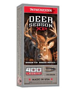 Winchester Deer Season XP Rifle Ammunition .400 Legend 190gr PT 20/ct