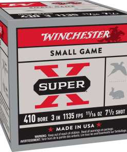 Winchester Super-X High-Brass Shotshells .410 ga 3" 11/16 oz 11353 fps #7.5 25/ct