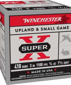 Winchester Super-X High-Brass Shotshells .410 ga 3" 3-3/4 oz 1100 fps #7.5 25/ct