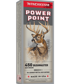 Winchester Super-X Rifle Ammunition .450 Bushmaster 260 gr. SP 2110 fps 20/ct