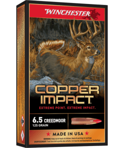 Winchester Copper Impact Rifle Ammunition 6.5 Creedmoor 125 gr. BT 2850 fps 20/ct