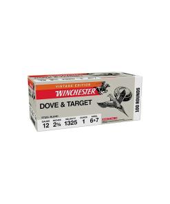 Winchester Dove & Target Steel Blend Shotshells 12ga 2-3/4" 1oz 1325 fps #6&7 100/ct