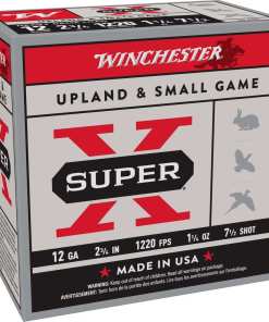 Winchester Super-X Heavy Game Shotshells 12 ga 2-3/4" 1-1/4 oz 1220 fps #7.5 25/ct