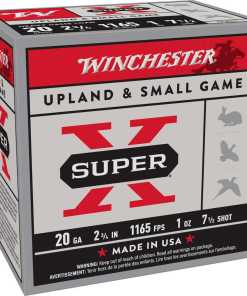 Winchester Super-X Heavy Game Shotshells 20 ga 2-3/4" 1 oz 1165 fps #7.5 25/ct