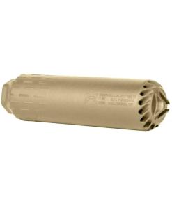Huxwrx Flow 762 Ti Suppressor 7.62 5/8x24 FDE w/Out Muzzle Device