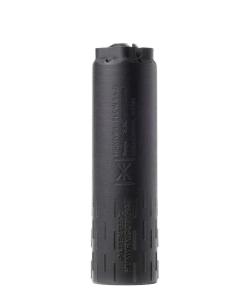 Huxwrx FLow 9K TI Suppressor 9mm Luger 1/2x28 Thread Black