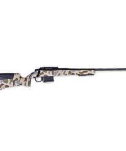 Weatherby 307 HUSH Rifle 7mm Backcountry 5rd Capacity 20" 1/2x28 Threaded Cerakoted Barrel Tundra Camo