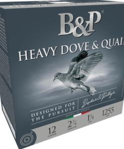 B&P Dove & Quail Shotshells 12 ga 2-3/4 In 1-1/8 oz #8 1255 fps 25/ct