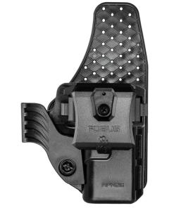Fobus Handgun Holster OWB Paddle IWB Clip Wing & Sweatguard Appendix for Glock 26 & 27 Gen 1-4 Black Ambi