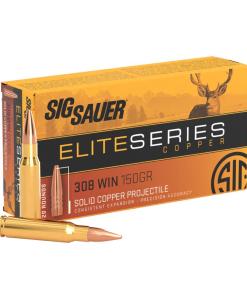 Sig Sauer Elite Hunting Rifle Ammunition .308 Win 150gr HT 2900 fps 20/ct
