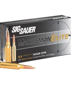 Sig Sauer Elite Match Rifle Ammunition 6.5mm Creedmoor 140 gr OTM 20/ct