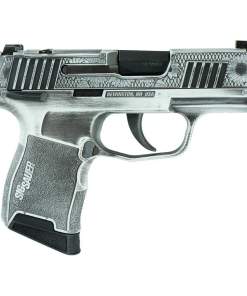 Sig Sauer Exclusive P365-380 "Sun Flower" Handgun 380 Auto 10rd Magazine 3.1" Barrel Black Manual Safety