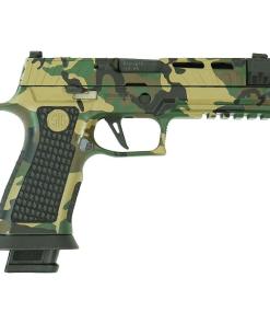 Sig Sauer P320 Spectre Comp Handgun 9mm Luger 21rd Magazines (2) 4.6" Barrel Woodland Camo SC81