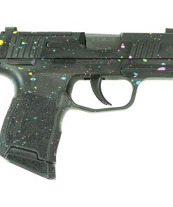 Sig Sauer "Multi-Color Paint Splatter" P365 Optic Ready Handgun 9mm Luger 10rd Magazines(2) 3.1" Barrel X-RAY 3 Sights Manual Safety