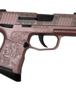 Sig Sauer "Gun & Roses" P365 Optic Ready Handgun 9mm Luger 10rd Magazines(2) 3.1" Barrel X-RAY 3 Sights Manual Safety