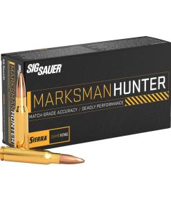 Sig Sauer Marksman Hunter GameKing Rifle Ammunition .30-06 Sprg 165gr HPBT 2700 fps 20/ct