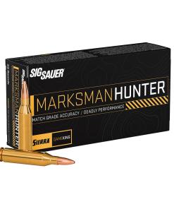 Sig Sauer Marksman Hunter GameKing Rifle Ammunition .270 Win 140gr HPBT 2950 fps 20/ct