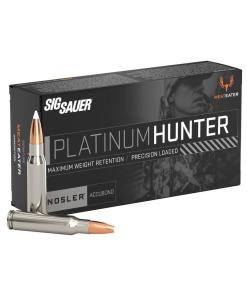 Sig Sauer Platinum Hunter Accubond Rifle Ammunition .308 Win 165gr PT 2700 fps 20/ct