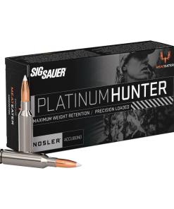 Sig Sauer Platinum Hunter Accubond Rifle Ammunition 6.5 Creedmoor 140gr PT 2266 fps 20/ct
