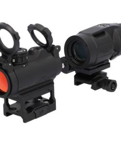 Sig Sauer Romeo MSR Gen II 2 MOA Red Dot Sight Juliet3-Micro 3x22mm Magnifier Combo