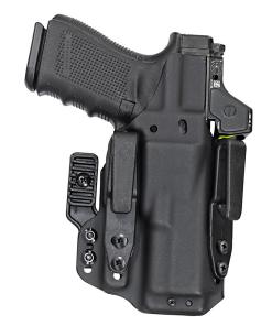 Mission First Tactical Pro Series IWB Holster for Glock 19/45 and Ruger RXM Black Ambi