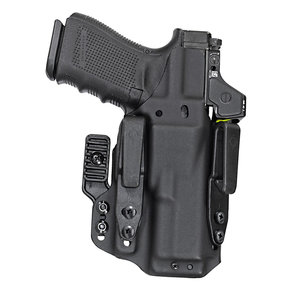 Mission First Tactical Pro Series IWB Holster for Glock 19/45 and Ruger RXM Black Ambi