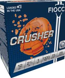 Fiocchi Exacta Crusher Shotshells 12ga 2-3/4 1oz 1300 fps #7.5 25/ct