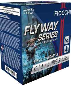 Fiocchi Flyway Steel Shotshells 20 ga 3" 7/8oz 1500fps #3 25/ct