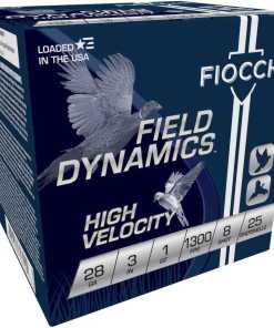Fiocchi High Velocity Shotshells 28 ga 3" 1 oz 1300 fps #8 25/ct