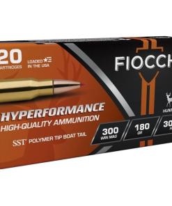 Fiocchi Hyperformance Hunt Rifle Ammunition .300 Win Mag 180 gr SST 3000 fps 20/ct