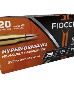 Fiocchi Hyperformance Hunt Rifle Ammunition .308 Win 180 gr SST 2570 fps 20/ct