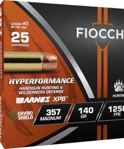 Fiocchi Hyperformance Hunt Handgun Ammunition .357 Rem Mag 140gr HP 1250 fps 25/ct