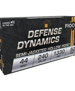 Fiocchi Pistol Shooting Dynamics Handgun Ammunition .44 Mag 240 gr JHP 1330 fps 50/ct