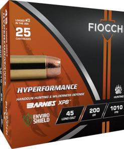FIOCCHI Hyperformance Hunt Handgun Ammunition 45 LC 200gr HP 1010 fps 25/ct